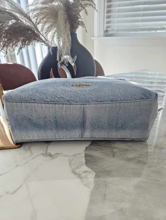 Laurel Denim Shoulder Bag - Picture 6 of 7